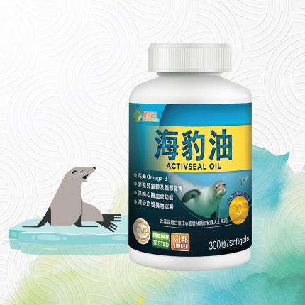 健知己 海豹油 300粒裝 健知己 海豹油 300粒裝